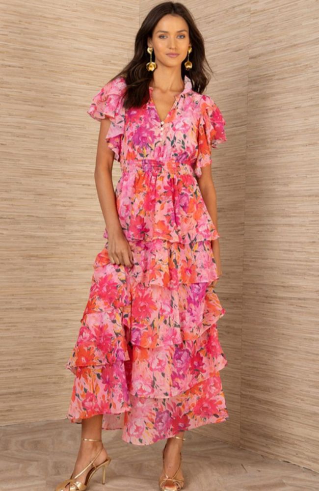 Milena Tiered Maxi Dress