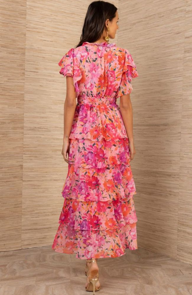 Milena Tiered Maxi Dress