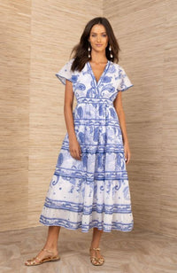 Azeneth SS Tiered Midi