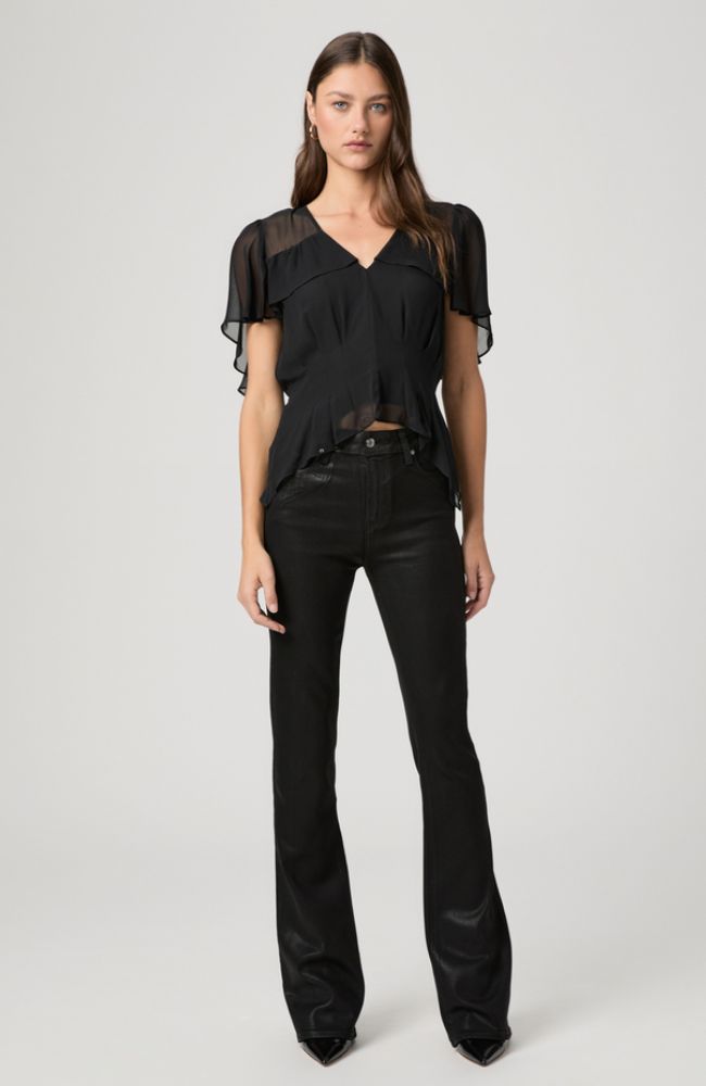 HR Laurel Canyon 32" Blk Coat