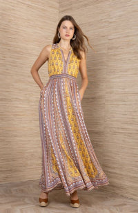 Solana Halter Maxi Dress