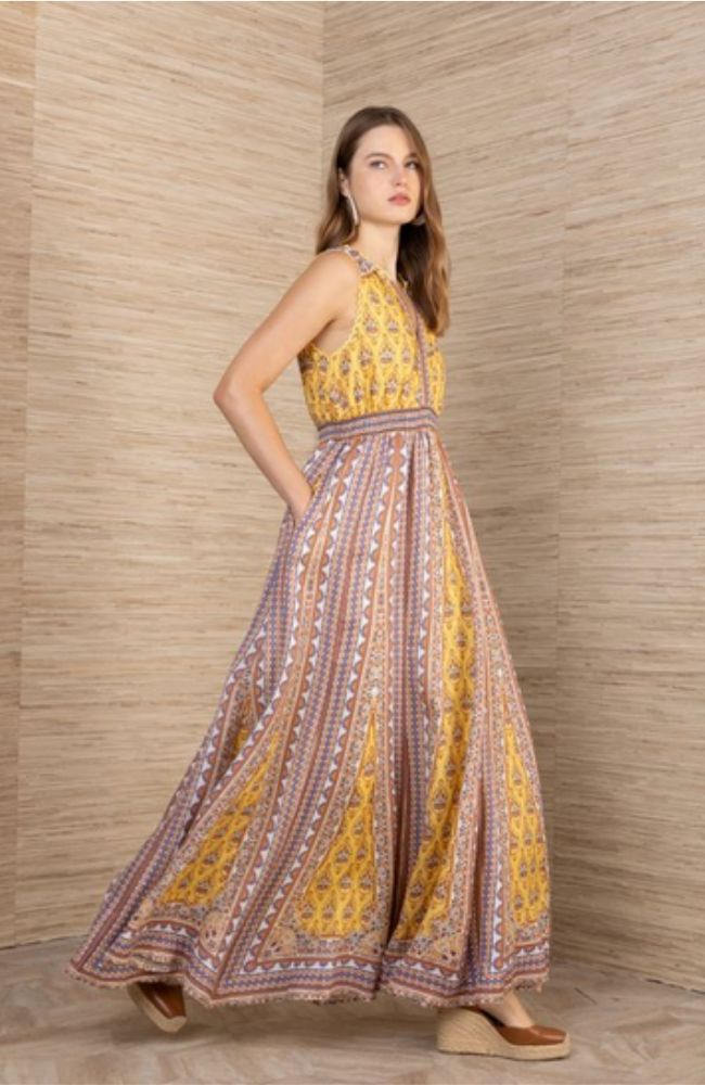 Solana Halter Maxi Dress
