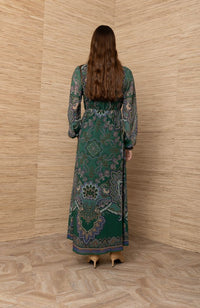 Georgina Dress in Emerald