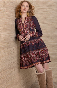 Reya Vneck Short Dress