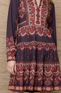 Reya Vneck Short Dress