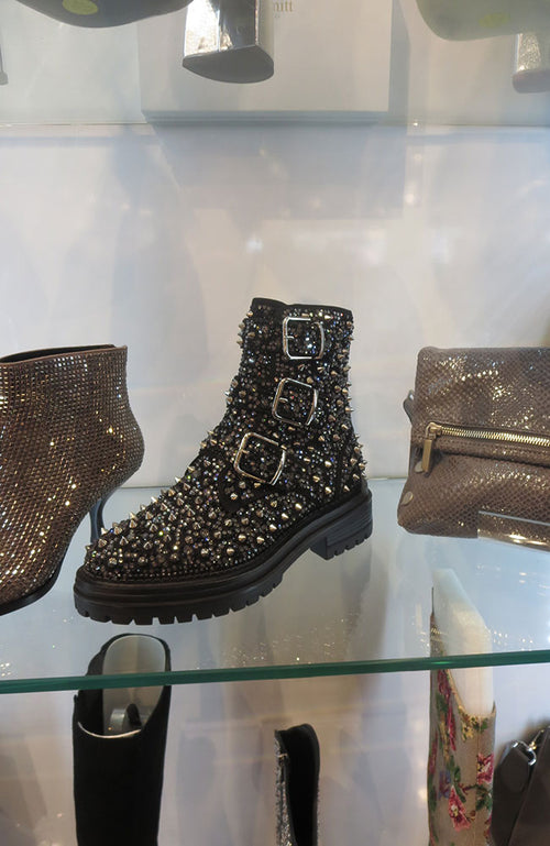 Combat Bootie with Studs