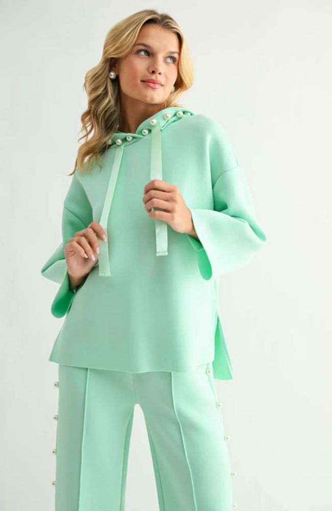 Francine Hoodie in Mint