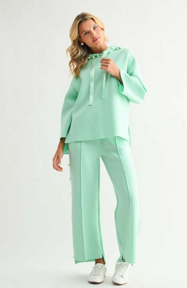 Francine Hoodie in Mint