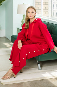 Farrah Pants in Red