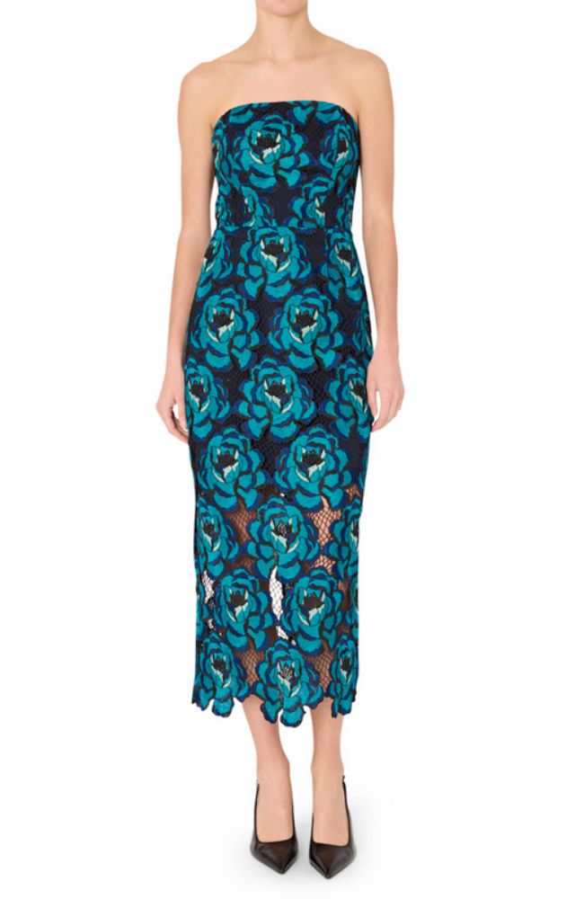 Kait Blue Bloom Dress