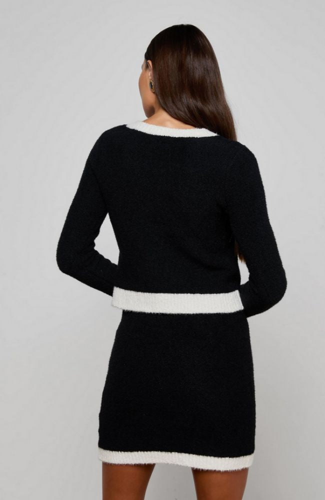 Monette Square Neck Cardi