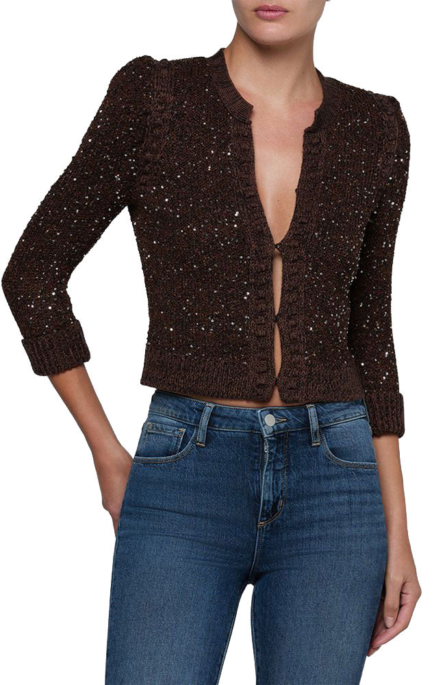 Thistle Sequined Cardigan