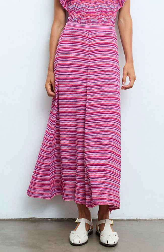 Coral Knit Skirt