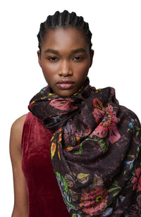 Brown Foulard