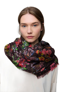 Brown Foulard
