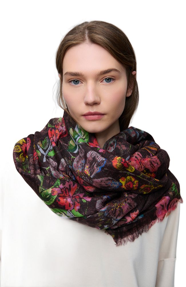 Brown Foulard