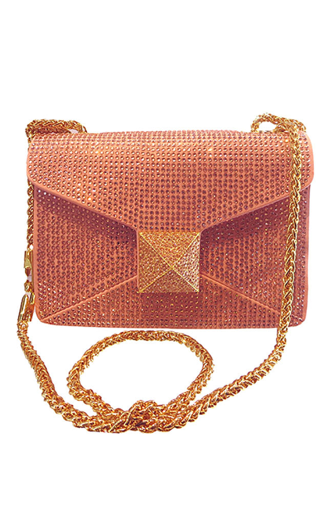 Pink Rhinestone Purse