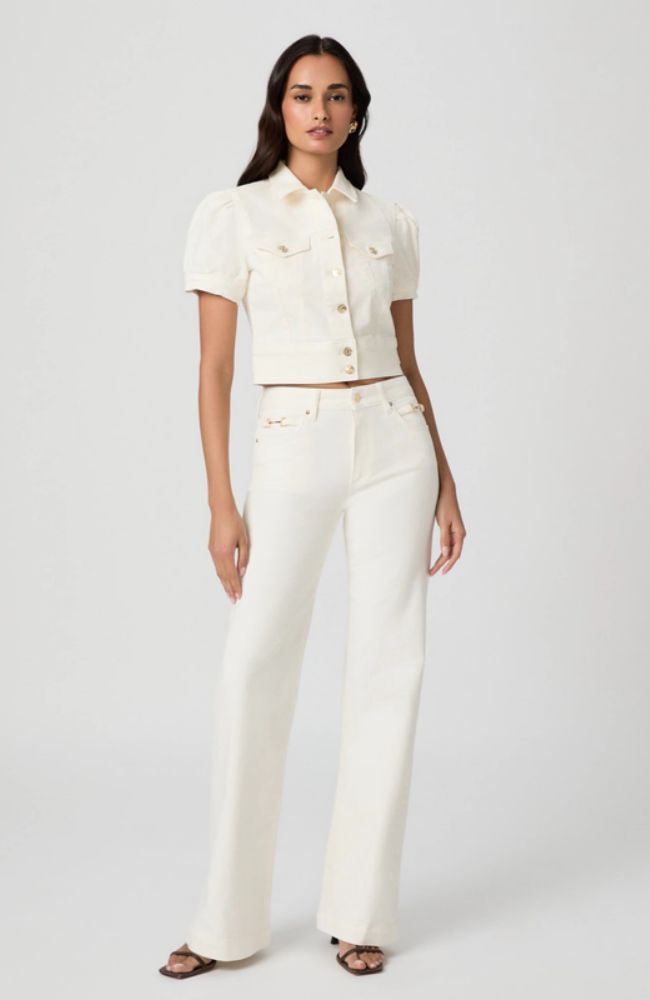 Kendra Jacket in Tonal Ecru