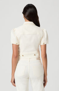 Kendra Jacket in Crisp White