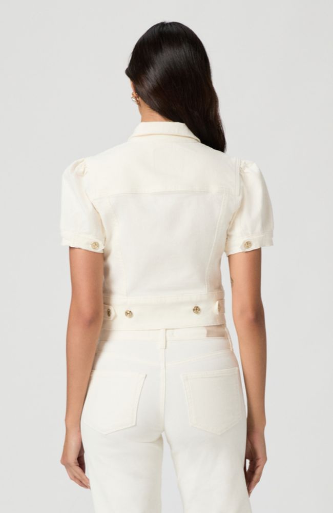 Kendra Jacket in Crisp White