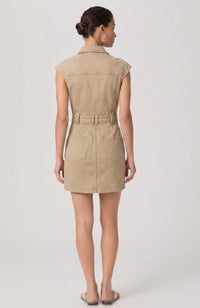 Jaxsyn Denim Dress in Canewood