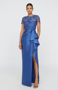 Selena Column Draped Dress