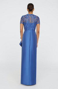 Selena Column Draped Dress