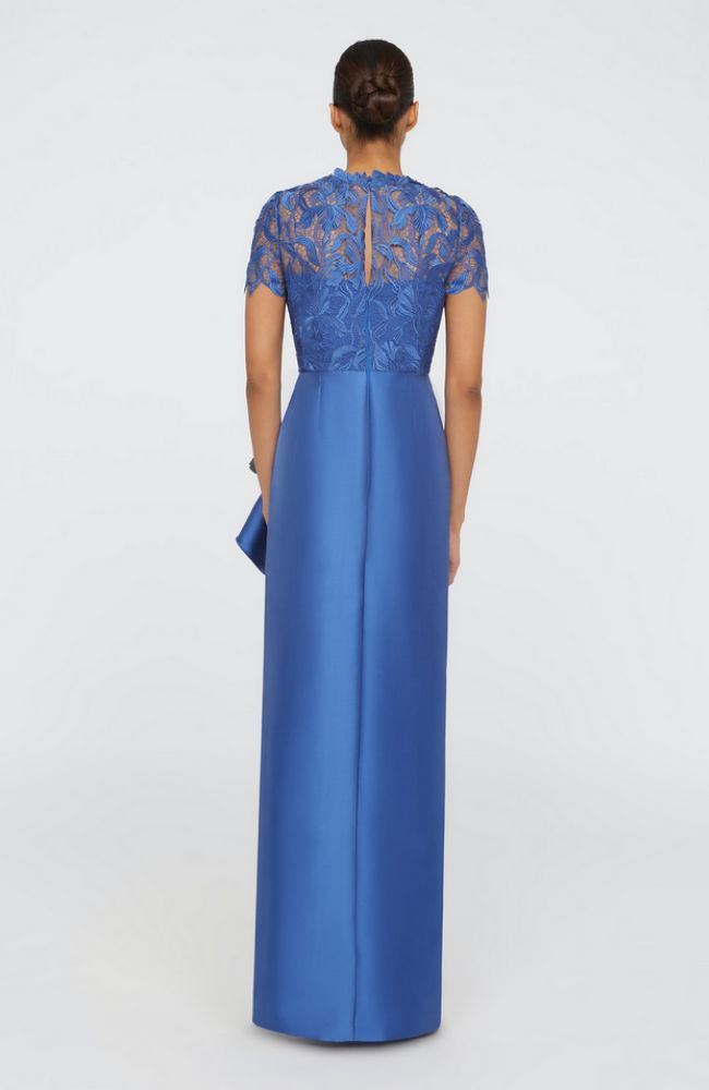 Selena Column Draped Dress