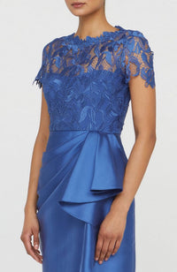 Selena Column Draped Dress