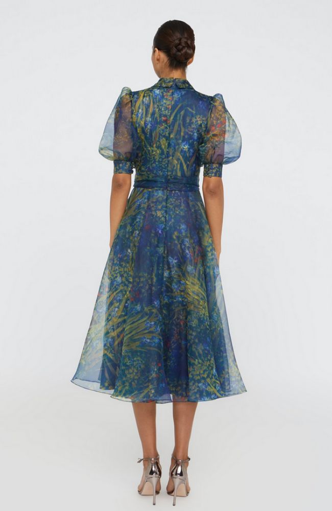 Winnie Puff Sleeve Shirt Dress