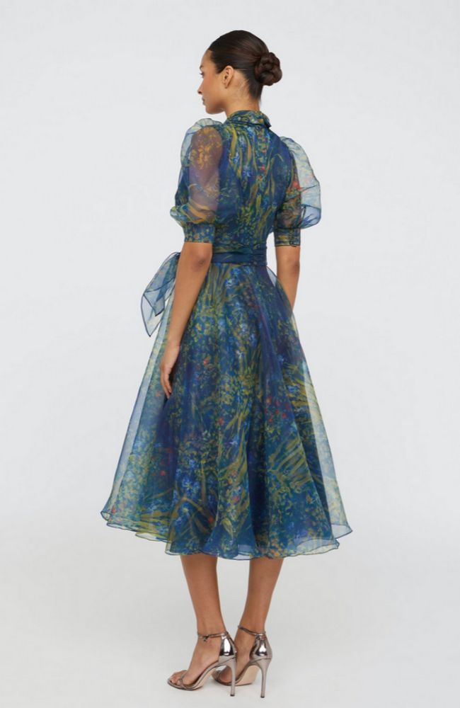 Winnie Puff Sleeve Shirt Dress