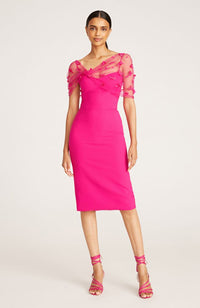 Gia Beaded Shawl Dress