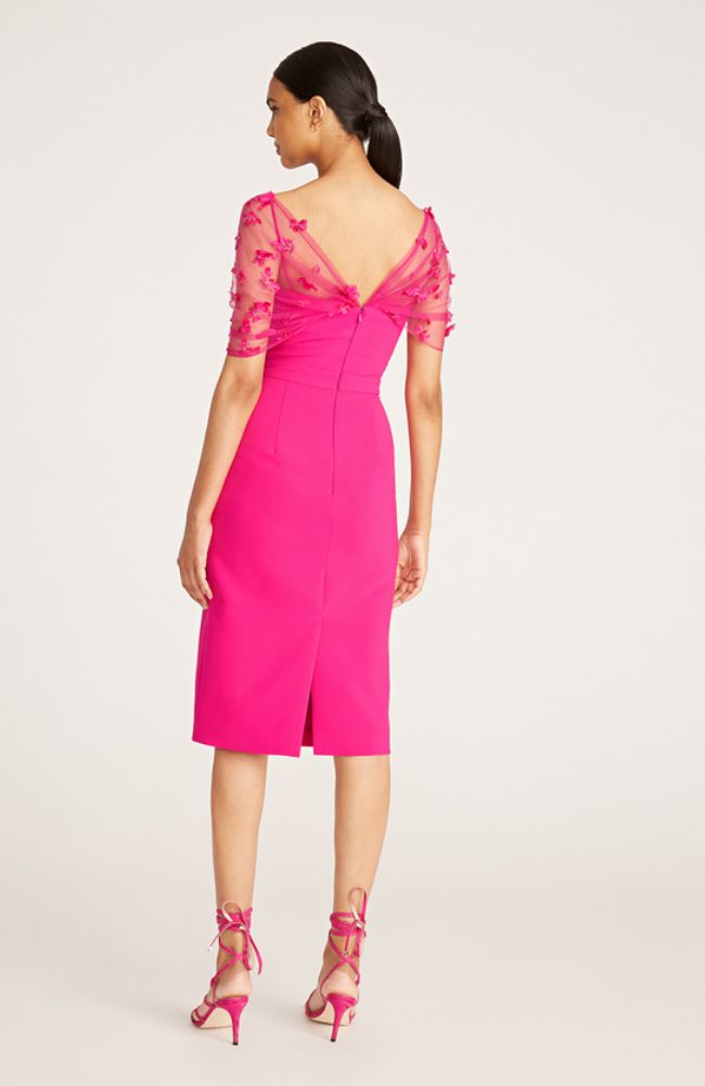 Gia Beaded Shawl Dress
