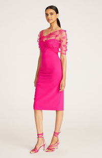 Gia Beaded Shawl Dress