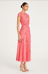 Leona Petal Midi Dress