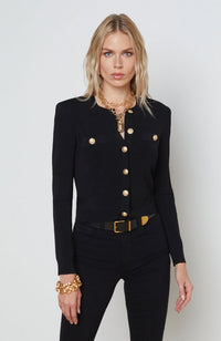 Toulouse Crop Crew Neck Cardigan