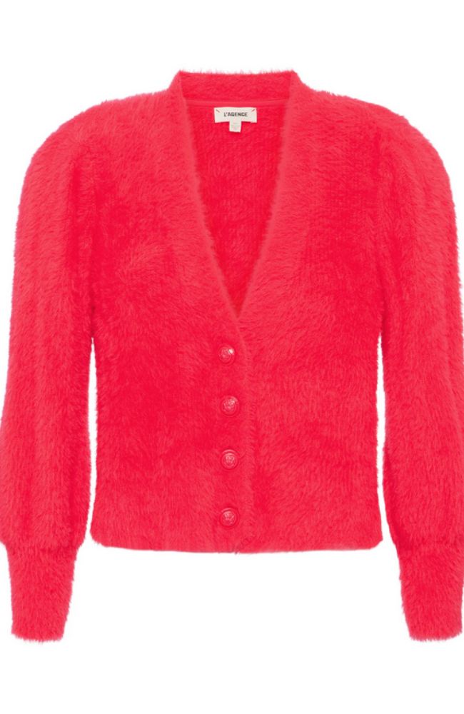 Talulla Neon Coral Cardigan