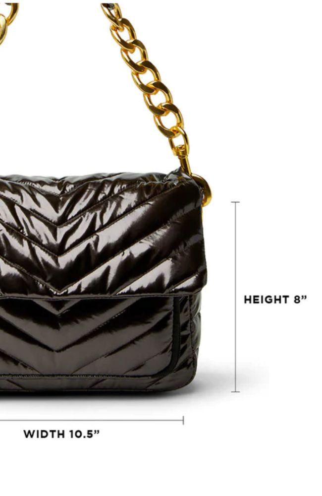 The Muse Dark Mocha Patent