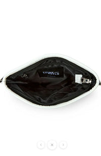 Sidewalk Bag in White Patent