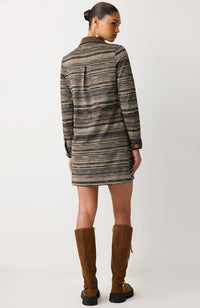 Houndstooth Maria Dress