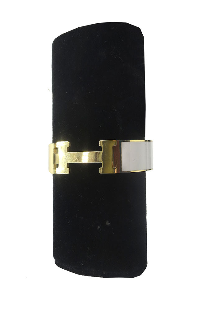 Ivory H Epoxy Bracelet