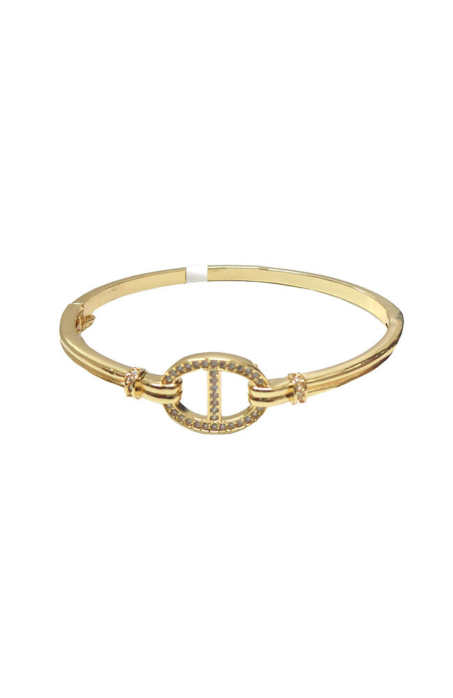 CZ Circle Bangle