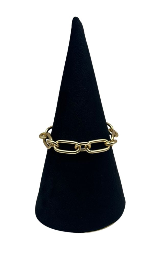 Gold Link Bracelet Magnetic