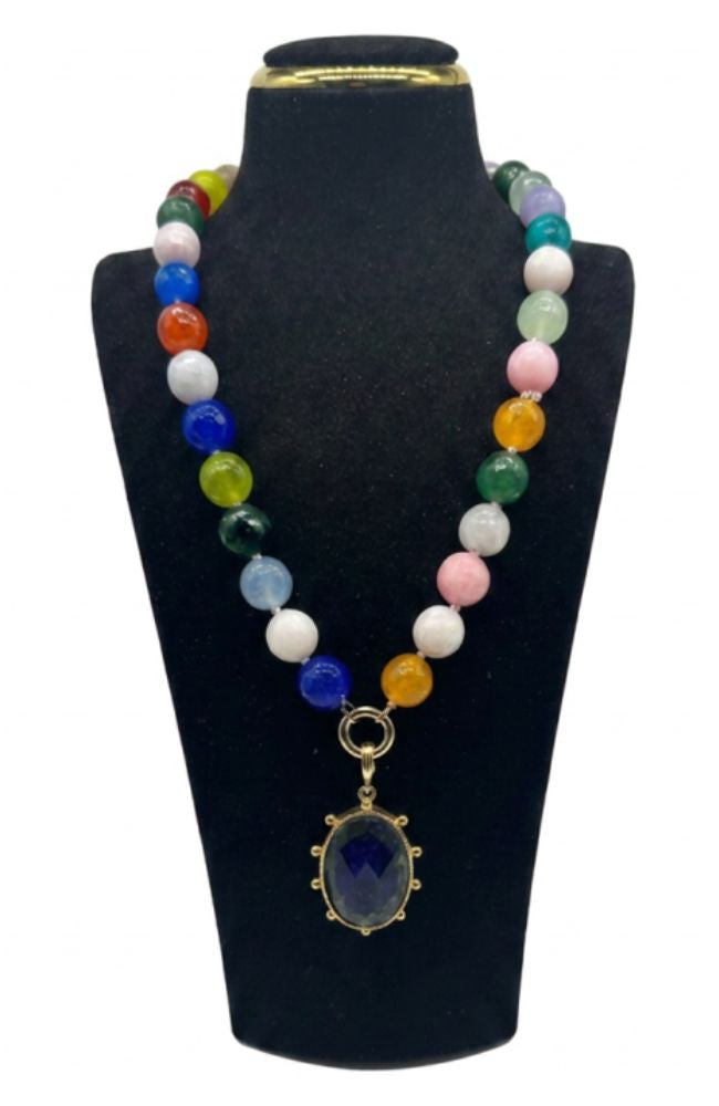 Midnight Sky Multi Gem Necklace