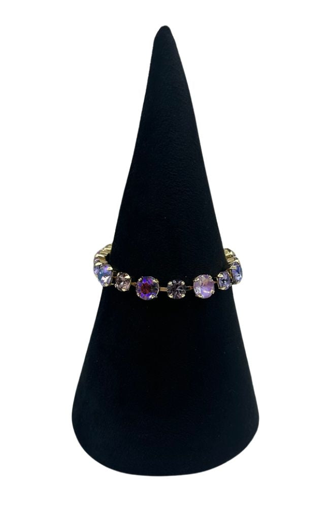 Pretty & Purple Gemmed Bracelet