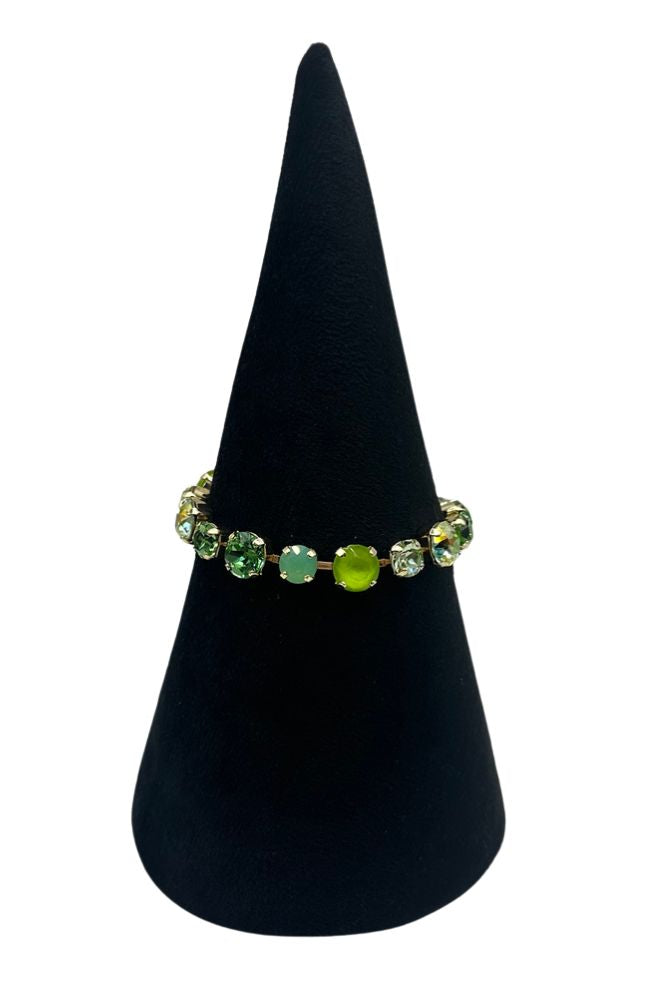 Pretty and Green Gem Bracelet