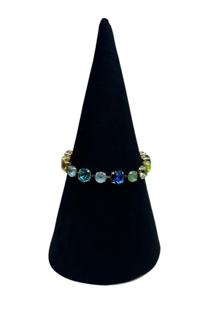 Rainbow Gemmed Bracelet