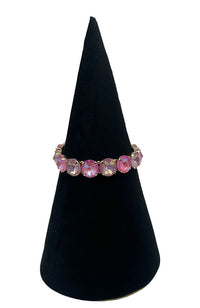Round Gem Stretch Bracelet
