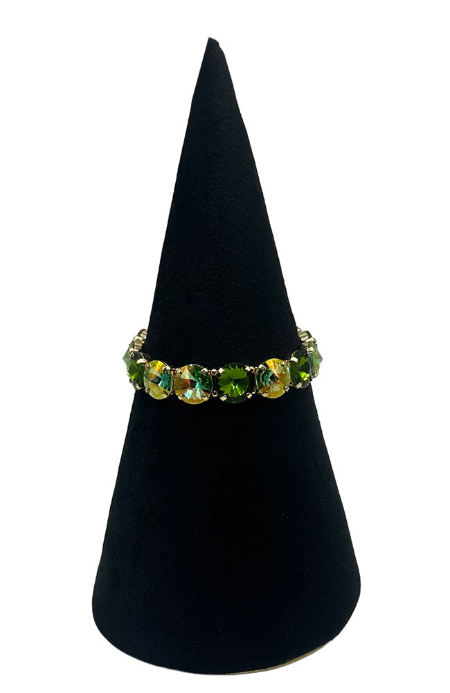Round Gem Stretch Bracelet
