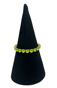 Small Round Gem Bracelet